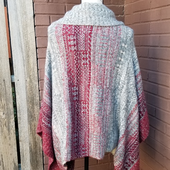 Free People Wool Poncho - Picture 7 of 9